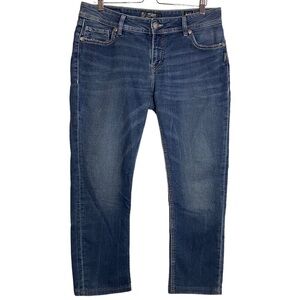 Silver Jeans Dark Blue Ankle Jeans